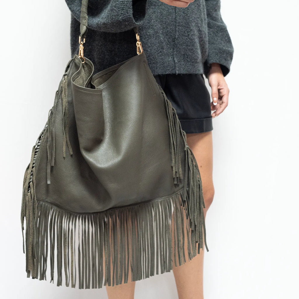 BOLSA BOHO GRIS