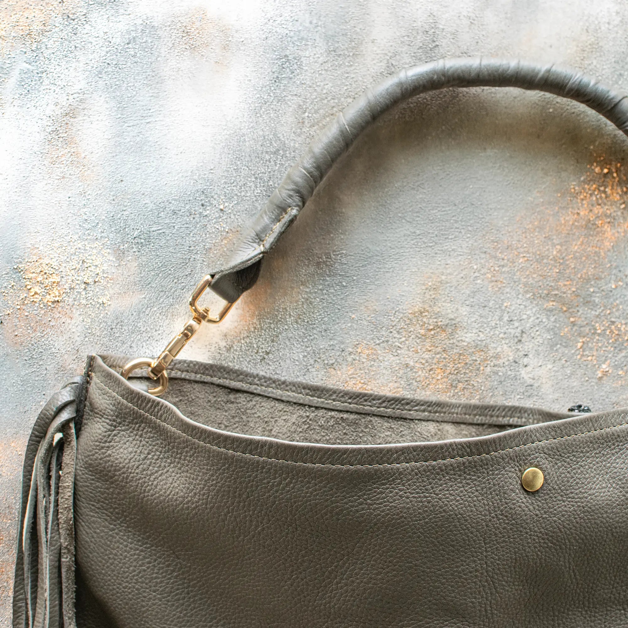 BOLSA BOHO GRIS