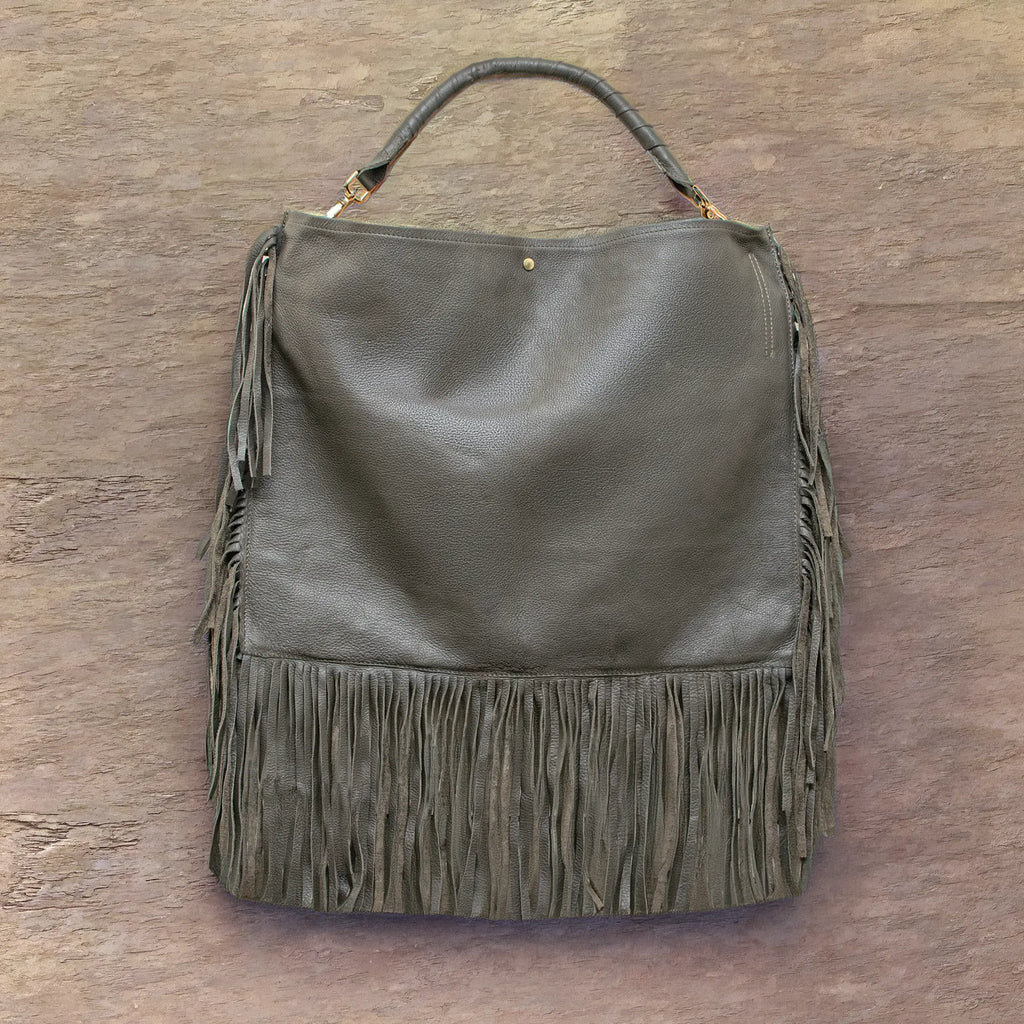 BOLSA BOHO GRIS