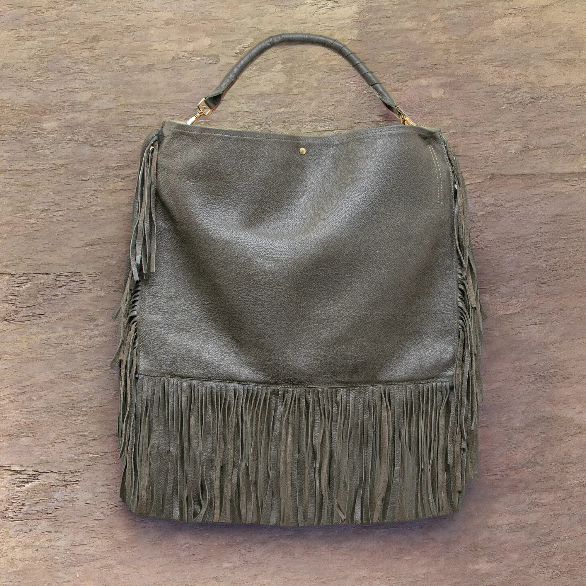BOLSA BOHO GRIS