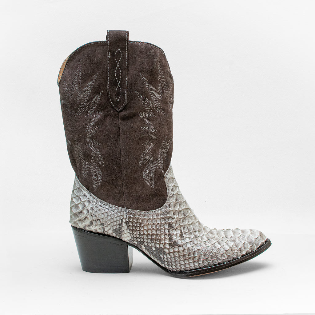 Bota Savanna Gris Pitón
