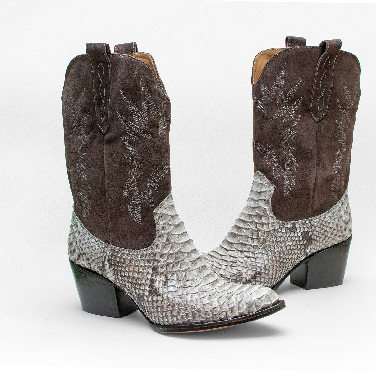 Bota Savanna Gris Pitón