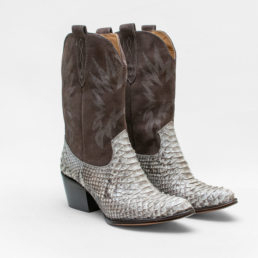 Bota Savanna Gris Pitón