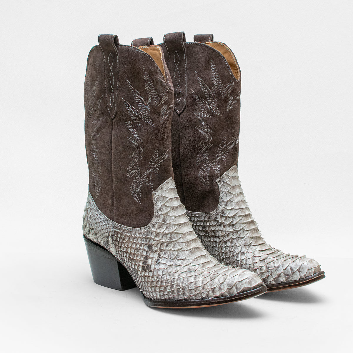 Bota Savanna Gris Pitón