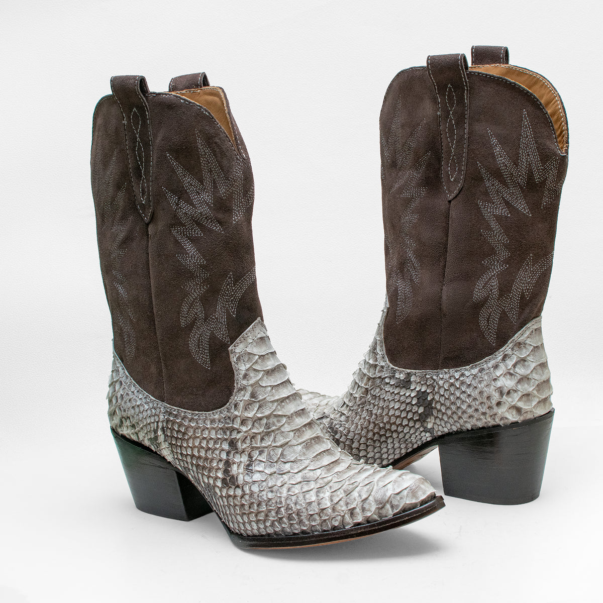 Bota Savanna Gris Pitón